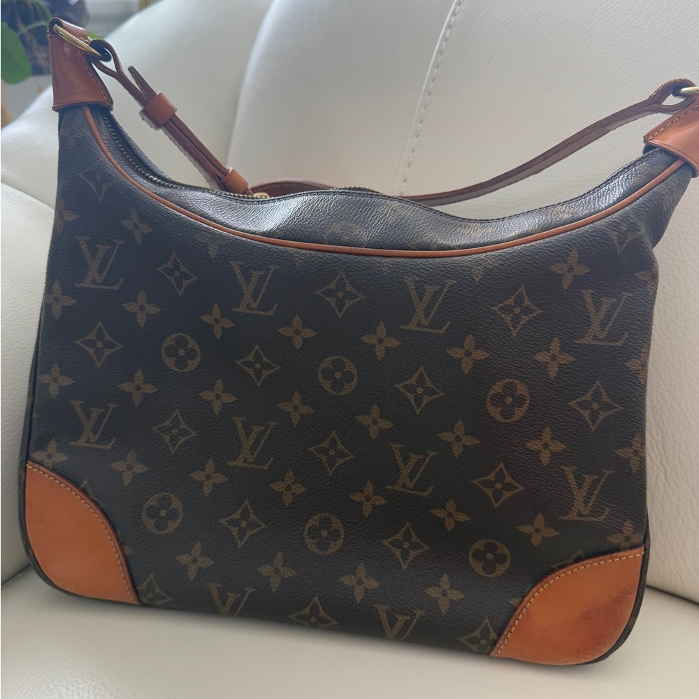Vintage Louis Vuitton Boulogne Monogram Brown Shoulder Bag